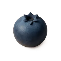 Baby size comparison at 7 weeks pregnant: Blueberry