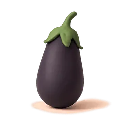 Baby size comparison at 23 weeks pregnant: Eggplant