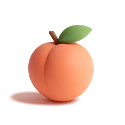 Baby size comparison at 13 weeks pregnant: Peach