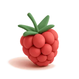 Baby size comparison at 8 weeks pregnant: Raspberry